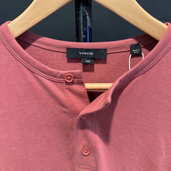 Vince Short Sleeve Henley - Picture 1 of 8